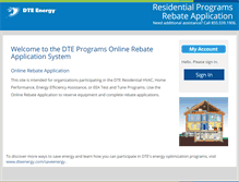 Tablet Screenshot of mydteprogram.com